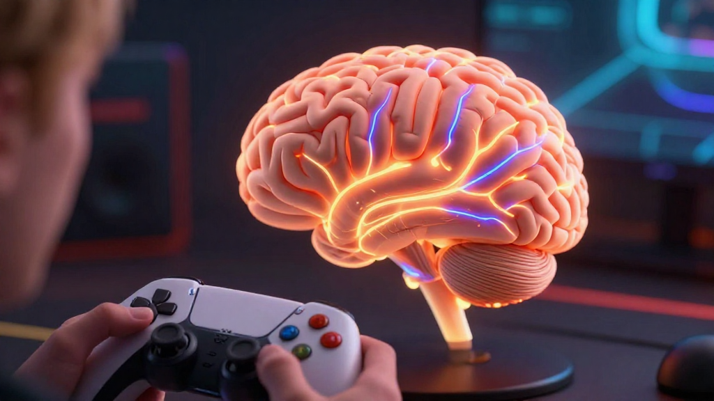 How Does Gaming Physically Change the Brain